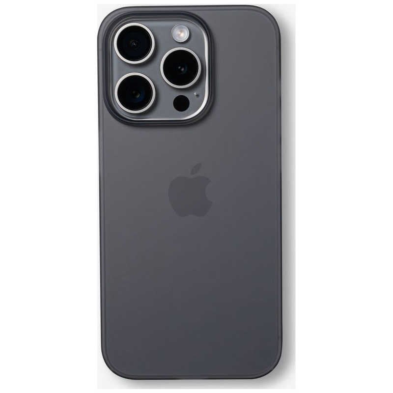 CASEFINITE　iPhone 15 Pro FROST AIR ULTRA ケース スモークブラック 　FAU15P61B