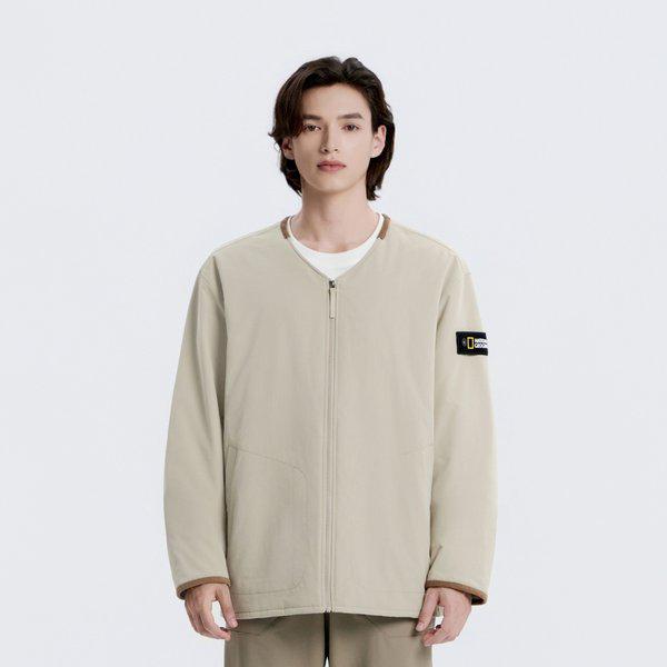 N254UPD902 ネックレス パディング ジャンパー MOURNING BEIGE