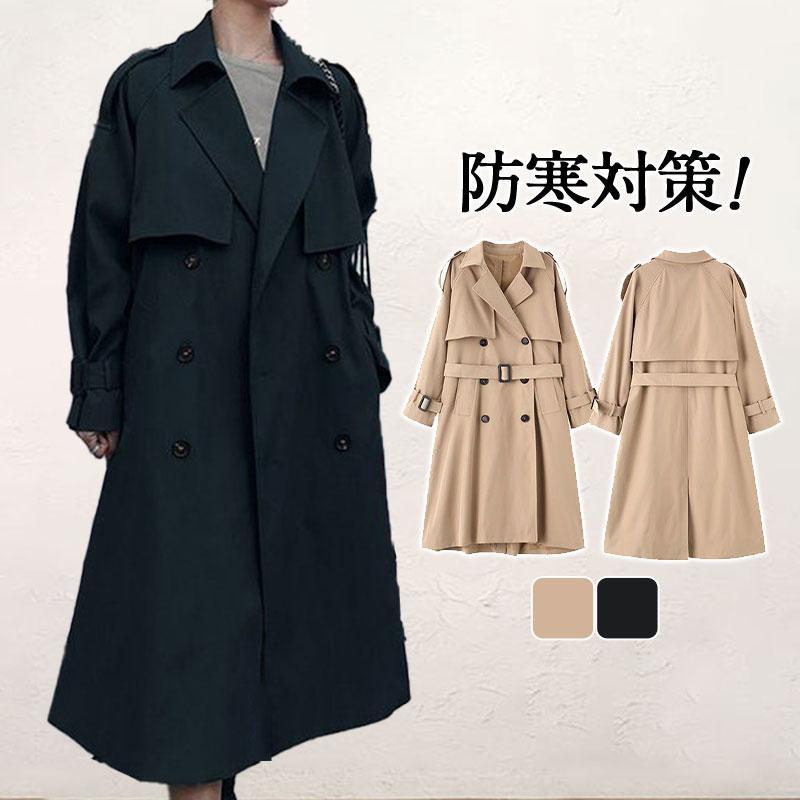 トレンチコートアウターレディースパーカージャケットブルゾンミリタリージャケット春春長袖アウトドアロング羽織り通勤通学 5,148円