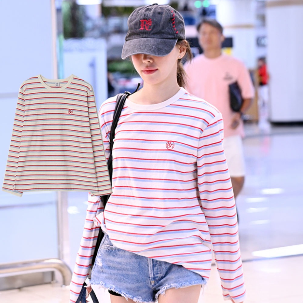 [WENDY/MIYEON 着用!] MULTI STRIPE LONG SLEEVE (2COLORS)