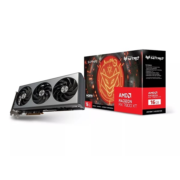 SAP-NITRORX7800XTOC16GB/11330-01-20G NITRO+ Radeon RX 7800 XT GAMING OC 16GB GDDR6 [グラフィックボード]