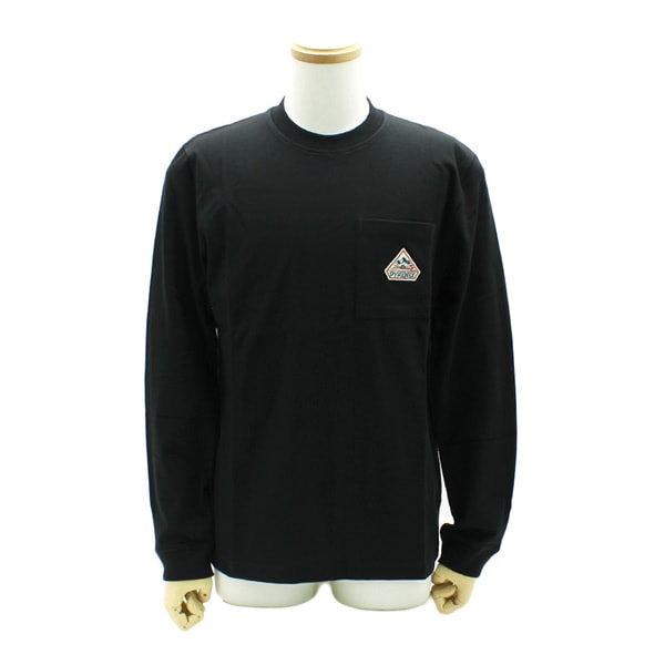 カットソー HUS015 BLACK P0009 ロングTシャツ ロンT ALIGN メンズ レディース ユニセックス