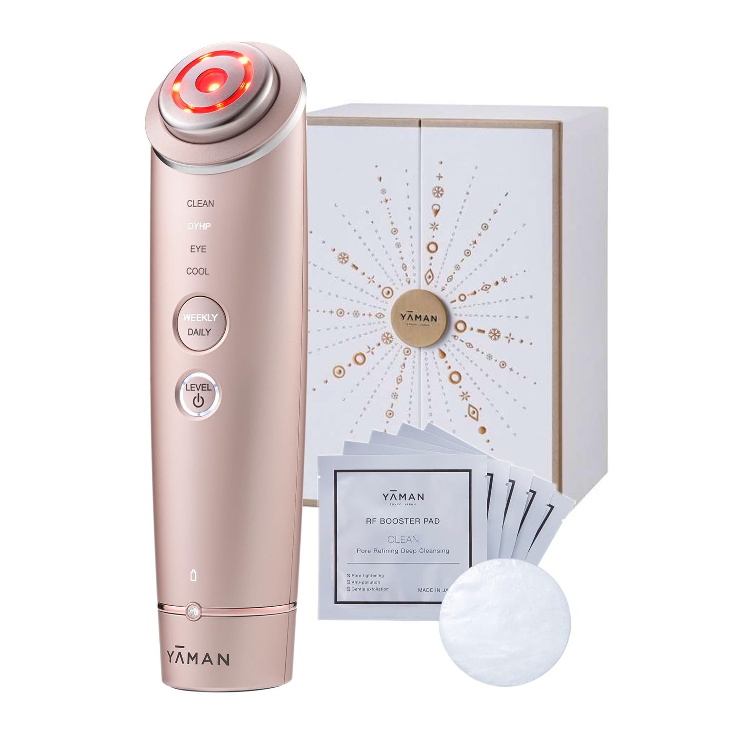 ヤーマン 美顔器 フォトプラス シャイニー BeautyBox ブースターパッド セット リフト M18YL11