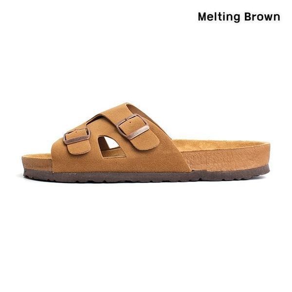 男女兼用夏デイリーバックルスリッパ3色