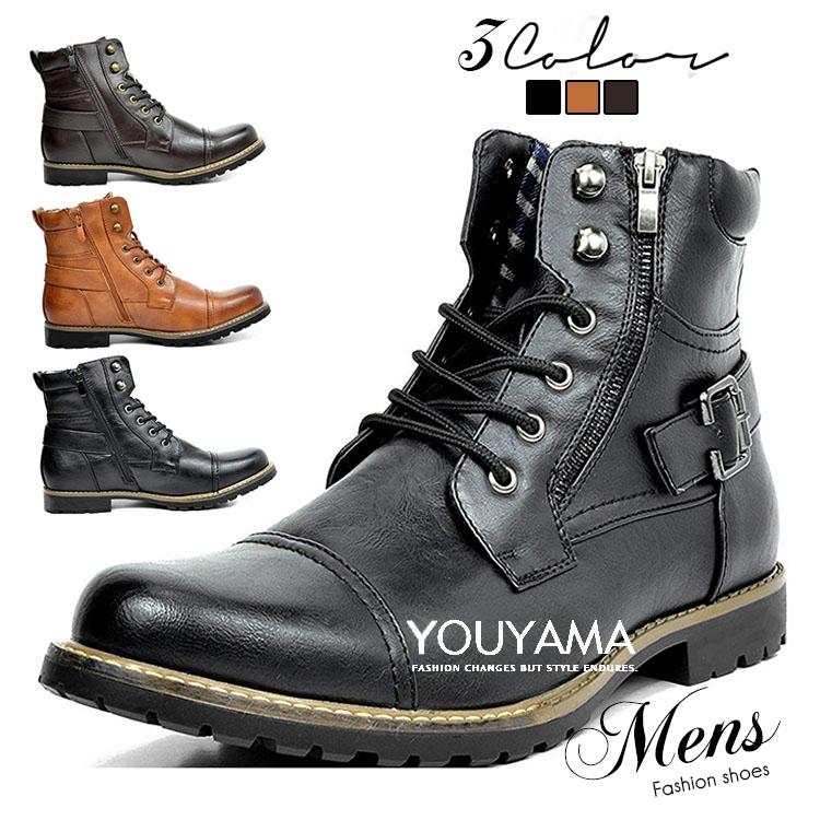 メンズ シューズ ブーツ 靴 ショートブーツ メンズファッション ブーツ 紳士靴 復古 カジュアルシューズ 春 秋冬 新作