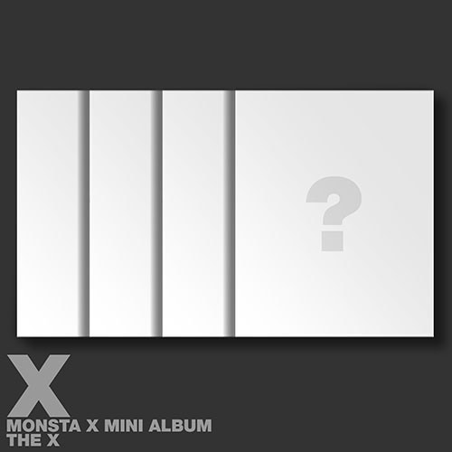 【予約/イベント】【セット/アルバム4種】 Monsta X - THE X (UNKNOWN X VER./ UNDERDOG X VER./ HELLO X VER./ XX VER.)