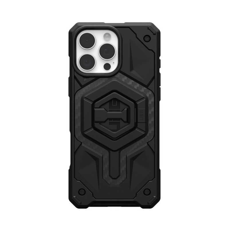 UAG　iPhone 16 Pro Max 耐衝撃ケース MAGSAFE対応 MONARCH PRO (スタンド同梱) カーボンファイバー　UAG-IPH24LA-PMS-C-S