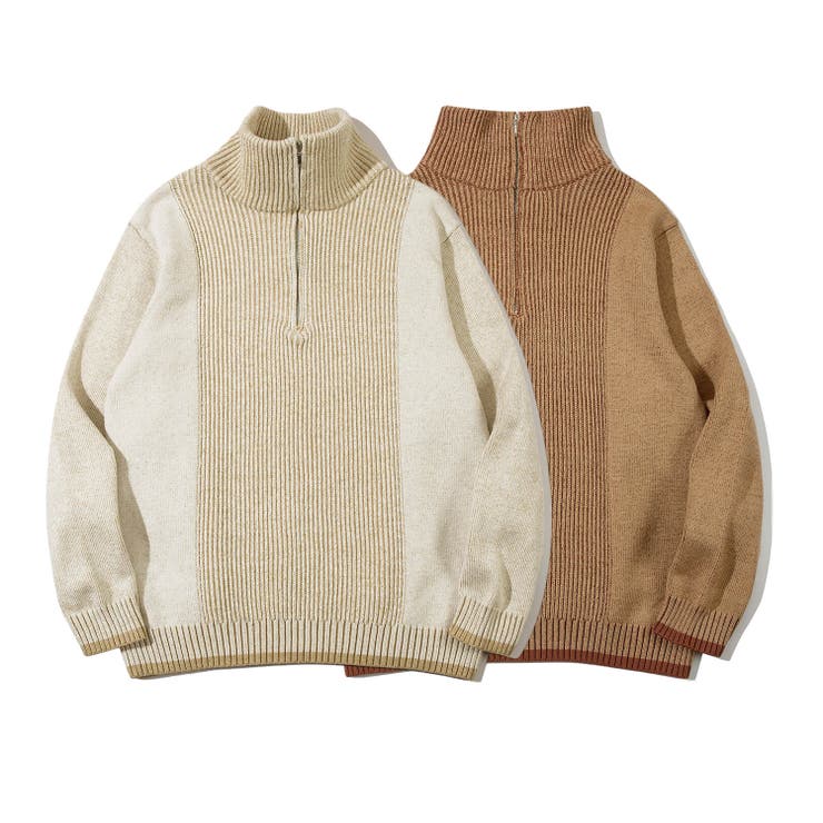 リブストライプセーター 4,732円