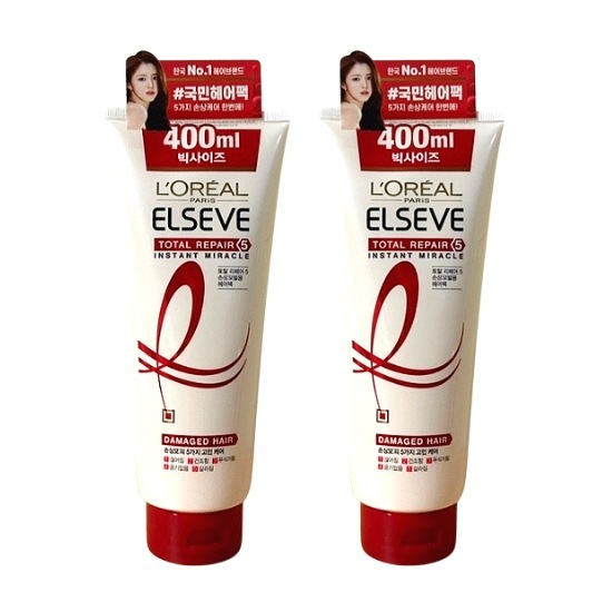 [1+1]トータルリペア5 トリートメント ヘアパック 400ml