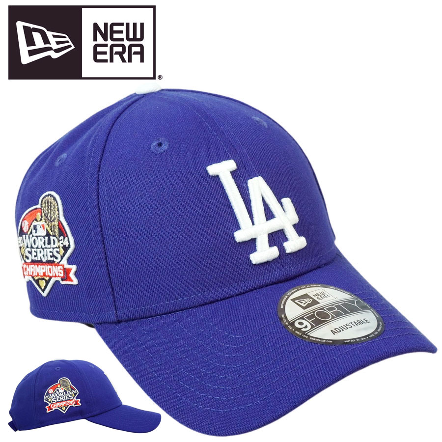 NEW ERA ニューエラ9 FORTY 2024年ワールドシリーズ ロサンゼルスドジャース940 2024 WORLD SERIES CHAMPIONS LA DODGERS 4,842円
