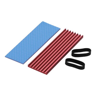 他サイト： OWLTECH　M．2 SSD用アルミヒートシンクセット　OWLSSDHS03PSの商品画像