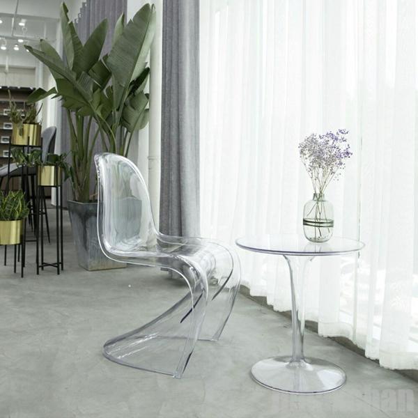 早割価格椅子 パントンチェア スツール クリアチェア クリア 透明 リプロダクト チェア chair デザイナーズチェア 特大 インテリア オブジェ 置物 デザイナーズ おしゃれ 可