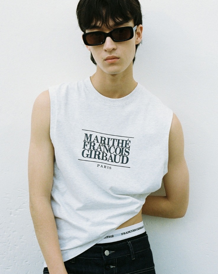 マリテフランソワジルボーCLASSIC LOGO SLEEVELESS