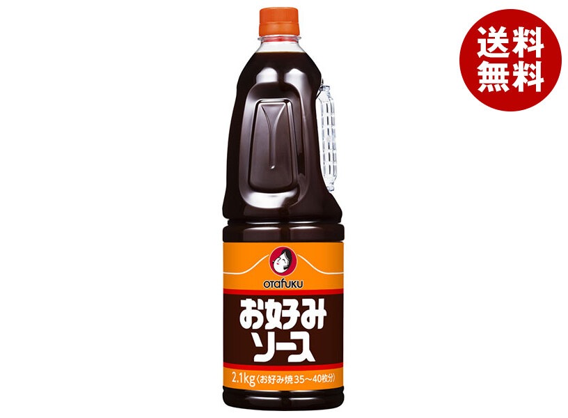 オタフク お好みソース 2.1kg＊6本入＊(2ケース)