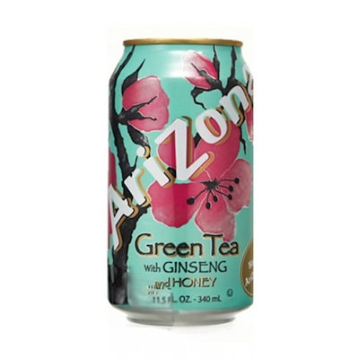 Qoo10] アリゾナ緑茶 340mlx12缶 : 飲料