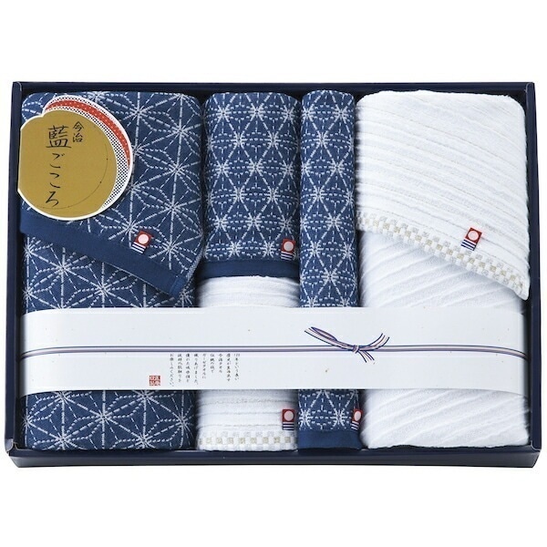 40%OFF 藍ごころ タオルセット IGB-1900 B4 お彼岸 敬老の日
