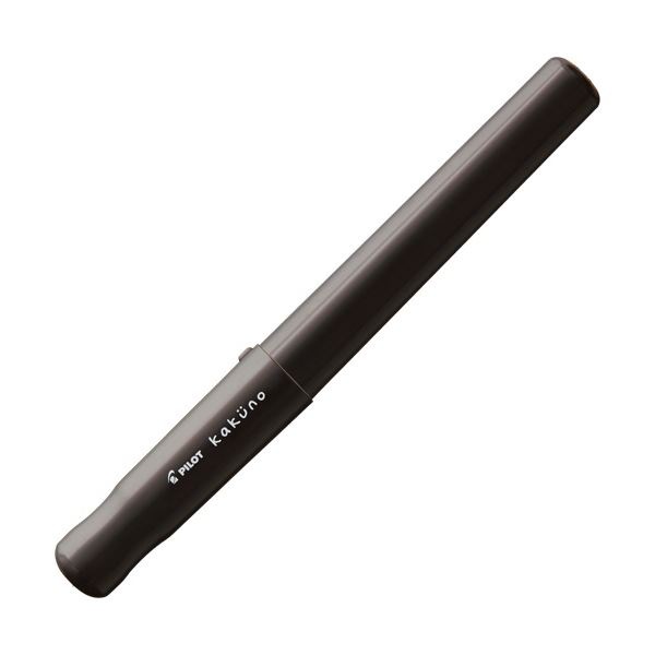 （まとめ）パイロット 万年筆kakuno（カクノ）細字 グレー FKA-1SR-GYF 1本(×5セット)