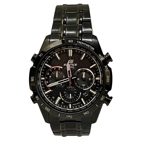 カシオ エディフィス EQW-T650 電波ソーラー 時計 腕時計 メンズ 【中古】