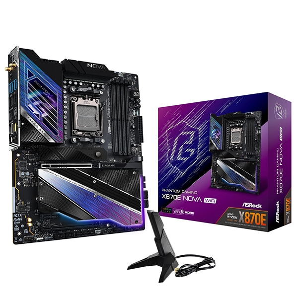 X870E Nova WiFi Phantom Gaming マザーボード