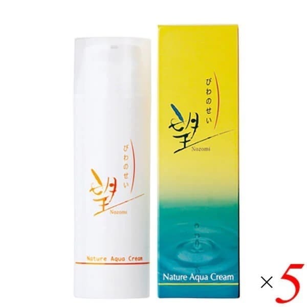 びわのせい望 150ml 5本セット 医薬部外品 彩生舎 薬用ナチュールアクアクリーム