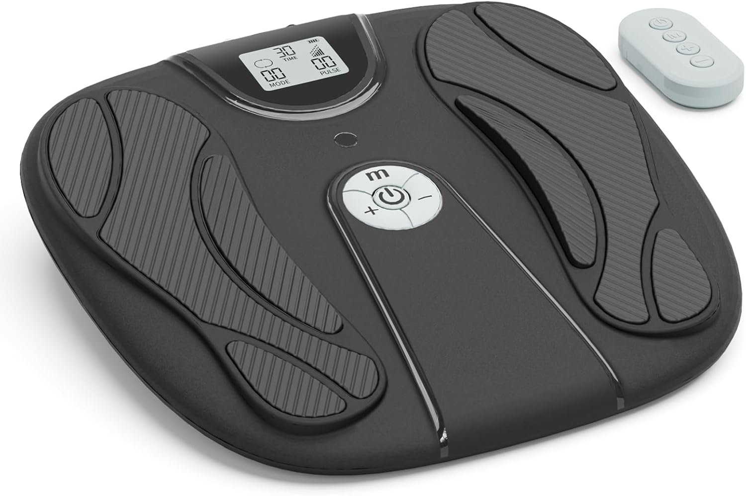 Monons[モノンズ] EMS フットケア 【父の日ギフト】 筋トレ・むくみ解消 10モード/50段階 トレーニング 足裏 リモコン付き 充電式 フットリラックス 足裏ケア タイム-機能 自動オフ