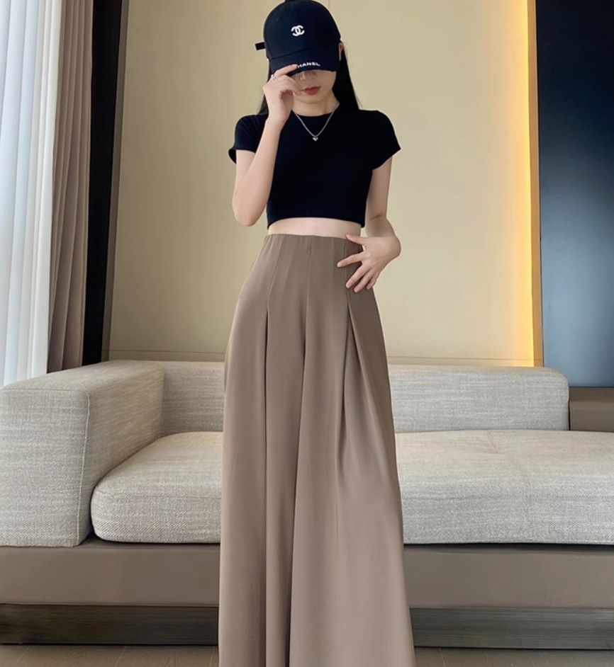 ボトムス デート モテアイテム ワイドレッグ ロング丈 シフォン ハイウエスト 大人可愛い きれいめ 上品 おしゃれ かっこいい 大人可愛い ラブリー キュート ガーリー クール モード系 セクシー