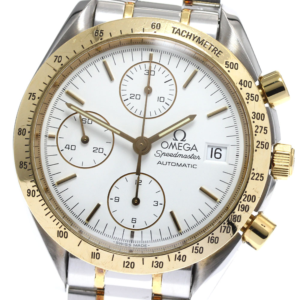 オメガ OMEGA 3311.20 スピードマスター デイト クロノグラフ 自動巻き メンズ _892338【中古】