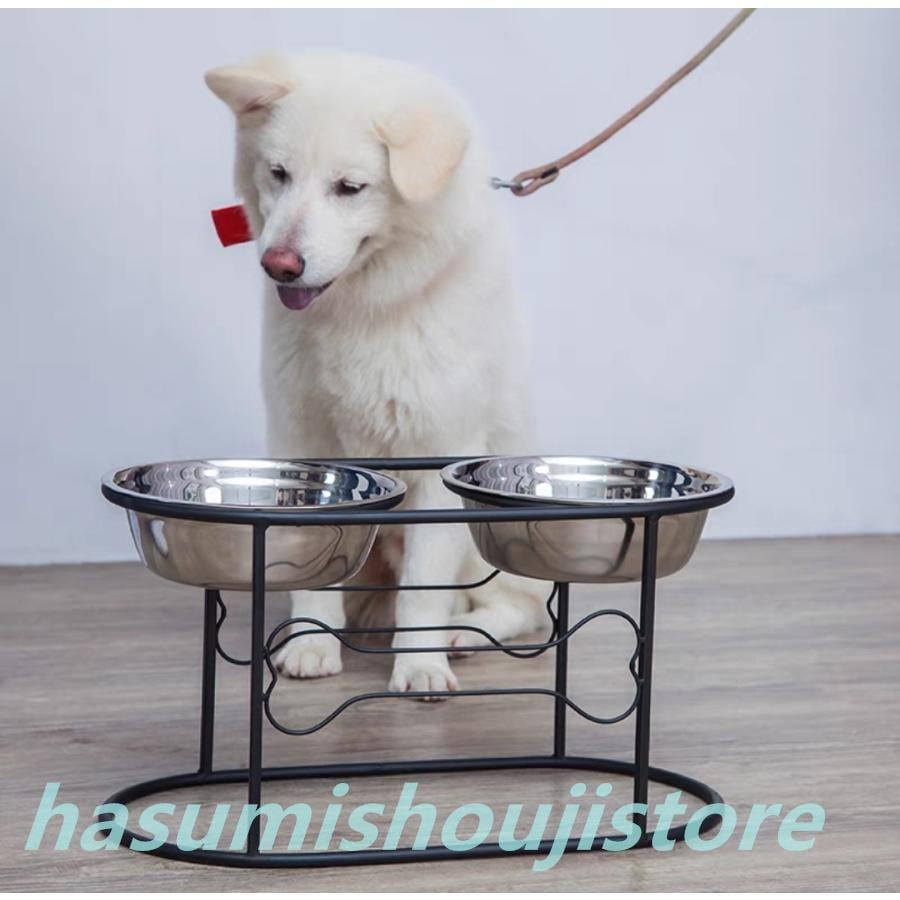 ２点で13o円OFF！【人気SALE】餌入れ 食事台 犬 大型犬 ペット フードボール スタンド 脚付き ペット用 水 ペット ご飯 食器 皿 給水器 給餌器 ハンガーボウル ペットボウル
