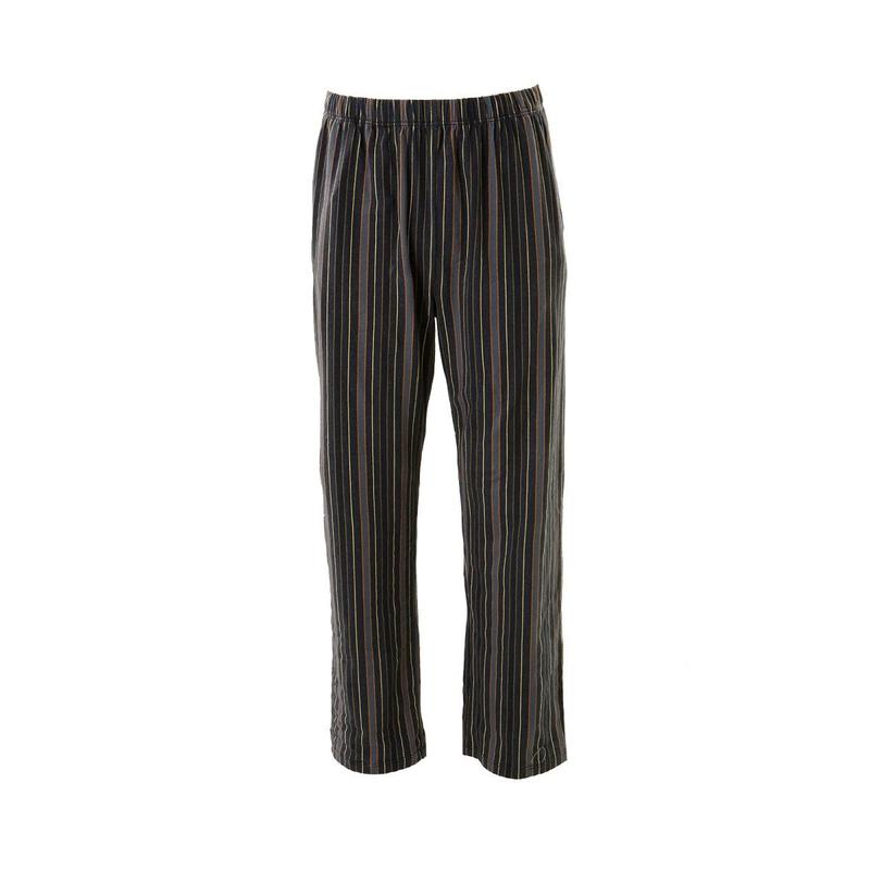 プレミアムコットン スパン ストライプ ラウンジパンツ (WPA341MP)