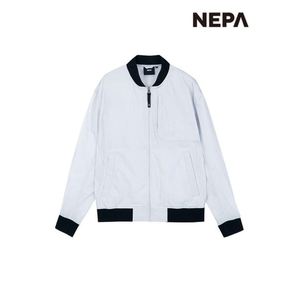 [ネパ] ネパメンズライフスタイルボンバーウィンドジャケット 7I30641