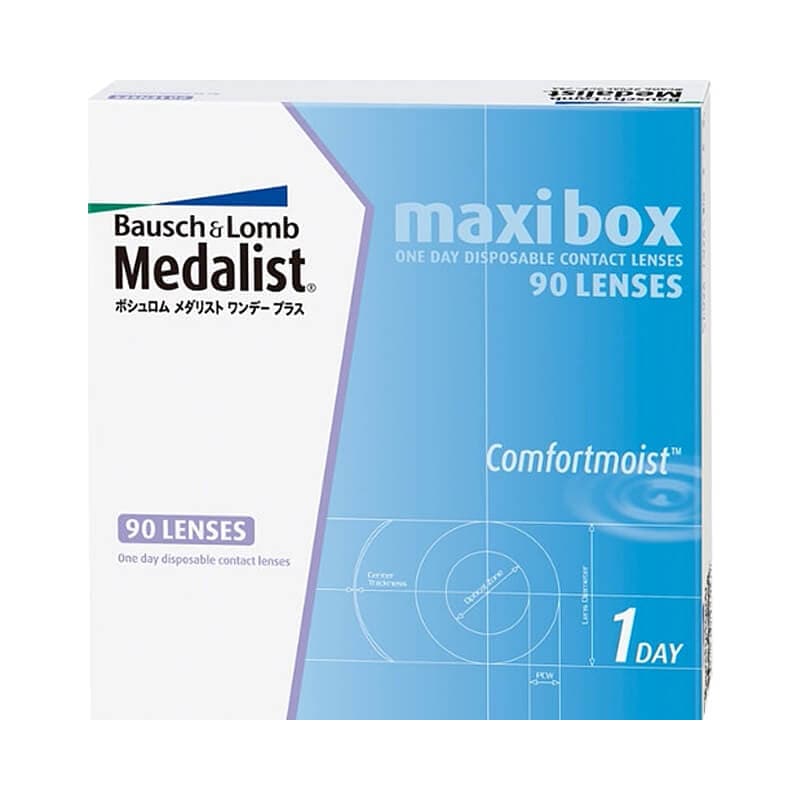 90枚入 [ 1箱 ] メダリストワンデープラス マキシボックス 1日使い捨て コンタクトレンズ [ ヤマト運輸 ]