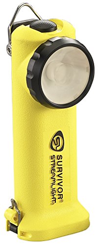 Streamlight Survivor LED , Yellow Body ストリームライト　サバイバーLED本体色：イエロー　【電源：アルカリ電池】 ST90541