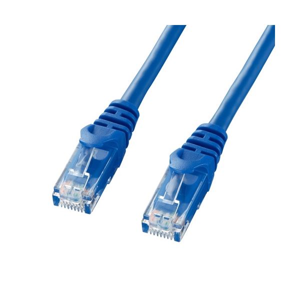 国産品 エレコムLD-GPN/BU40 ブルー メーカー直送 40m] CAT6準拠 [LAN