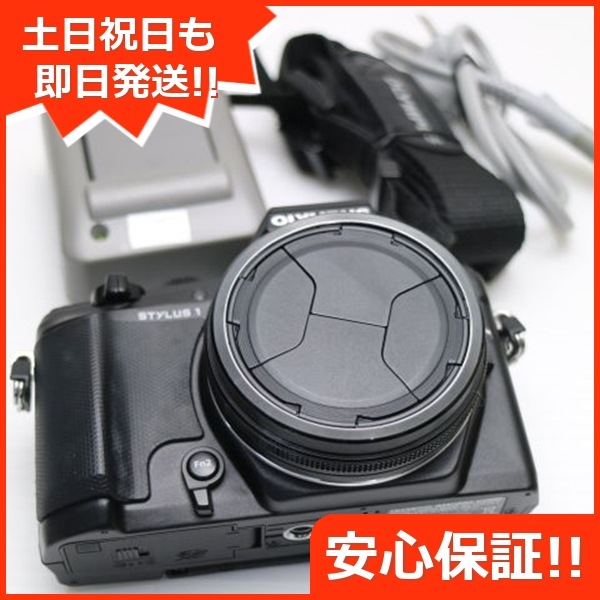 超美品 STYLUS 1 STYLUS ブラック デジカメ OLYMPUS 60