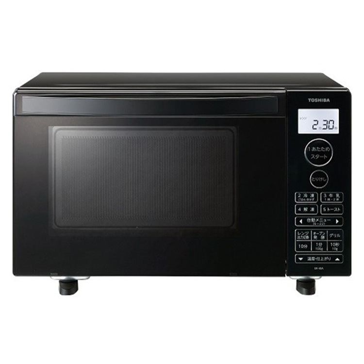 TOSHIBA 東芝 オーブンレンジ ER-40A-K 18L フラット庫内 ブラック