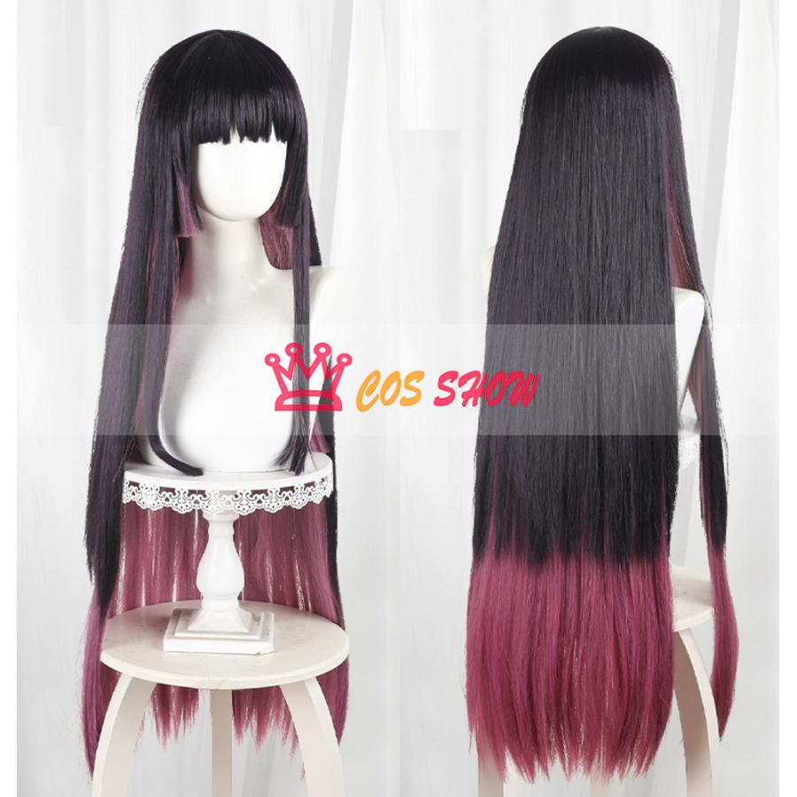 2025新品販売 ロックは淑女嗜みでして 黒鉄音羽 ウィッグ 耐熱かつら 男女兼用 コスチューム小物 ネット付き 仮装 イベント