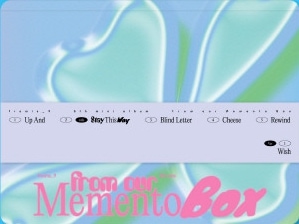 プロミスナインアルバムプロムアワーメメントボックス from our Memento 5集ミニ Wish