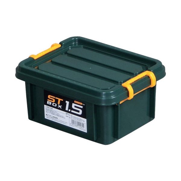 （まとめ）アステージ STボックス DKグリーン#1.5 ST-1.5DGL 1個 [x30セット]