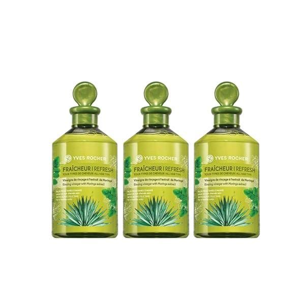 イヴロシェ YVES ROCHER ヘアビネガー リフレッシュビネガー 150ml 3本セット 送料無料 一部地域除外 HAIR VINAIGRE ヘアリンス リンス インバス 5,170円