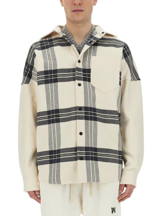 PALM ANGELS Men Jacket PMES002 R24FAB0010311 WHITE