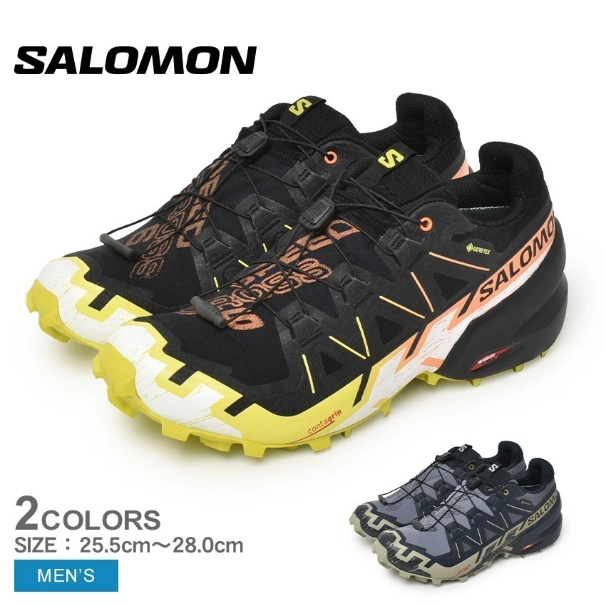 SPEEDCROSS 6 GORE-TEX L47465400 L47465500 メンズ 靴 シューズ アウトドア ランニング トレイル レジャー ローカット ゴアテックス 防水 通気性