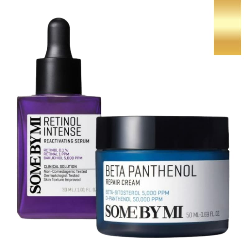 グラススキンコンボセット（レチノールセラム30ml+ベタパンテノールクリーム50ml）/毛穴/トラブル/肌バリア