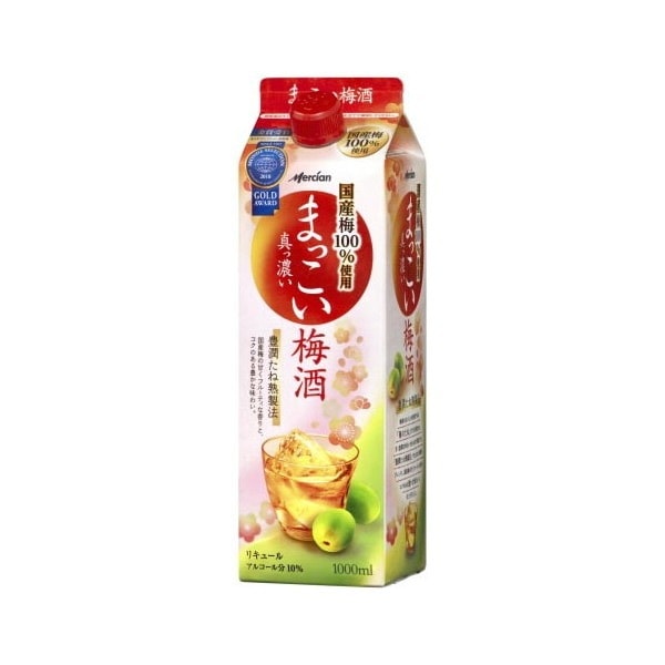 メルシャン まっこい梅酒 パック 1L x6 メーカー直送