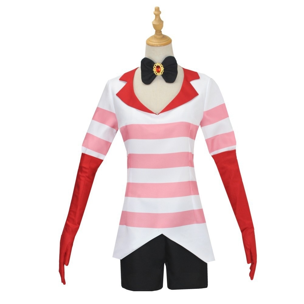 地獄の宿cos ANGEL DUSTエンジェルのコスプレ衣装ハロウィンショーの衣装です