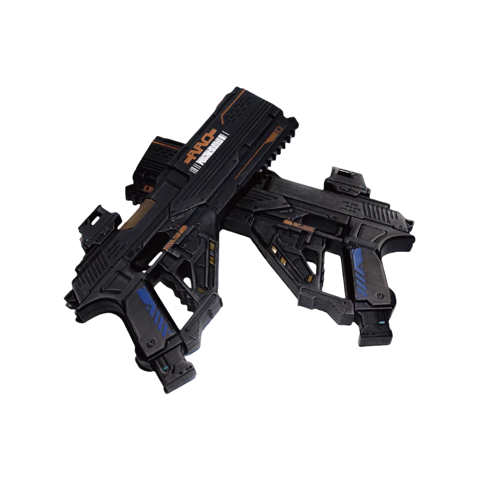 Monenjoy　恋と深空-Love and Deepspace マヒル 専武　銃モデル　38cm　樹脂製　撮影道具　コスプレ道具　アクセサリー