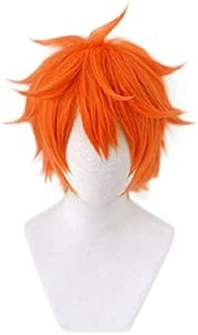 ハイキュー!! 烏野高校排球部 日向翔陽 ウィッグ かつら コスプレ用 仮装