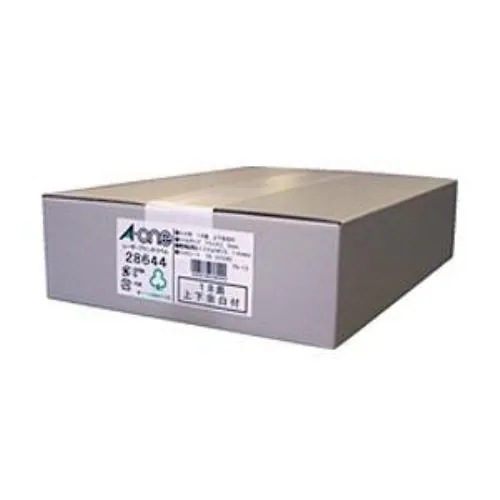 エーワン 28644 ラベルシール レーザープリンタ ( A4 ／ 18面 ／ 上下余白付 ／ 500シート ) ホワイト 13,175円