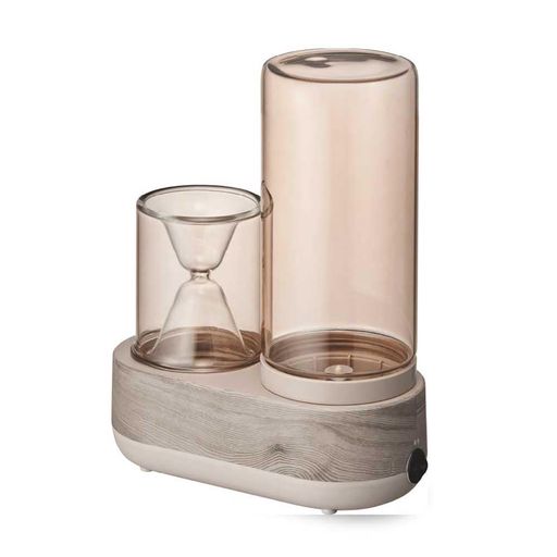 【寝室専用の加湿器】ドウシシャ 加湿器 スチーム式 容量1.6L 木造3畳 プレハブ6畳 加湿量200ML/H 連続加湿時間8時間 サーモスタット 温度ヒューズ ガラス仕様 KOROBAAN 200S