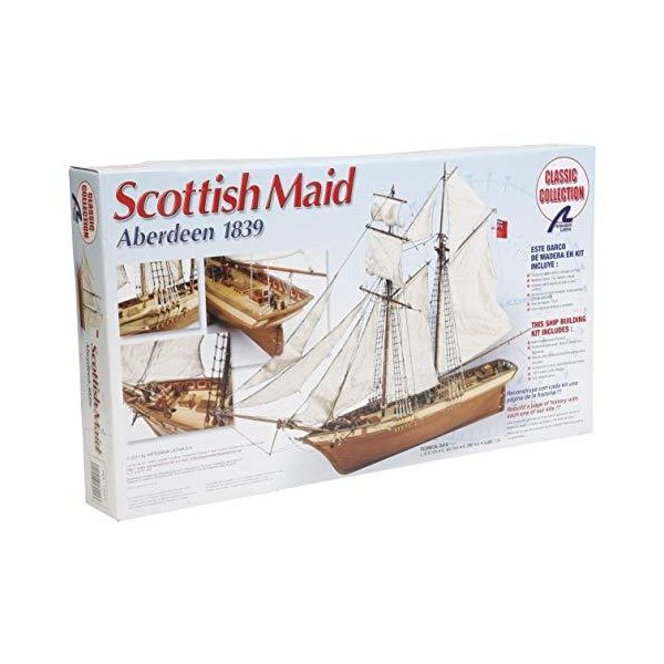Artesana Latina 18021. Wooden ship model Scottish Maid 1/50 並行輸入品