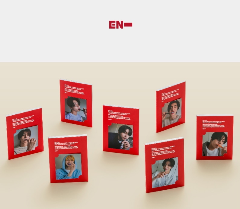 (未開封新品)（7種セットCD新商品）エンハイプENHYPEN ROMANCE UNTOLD ENGENE ver